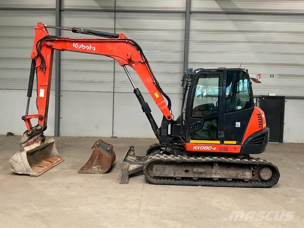Kubota KX 080-4 Midikaivukoneet 7t - 12t