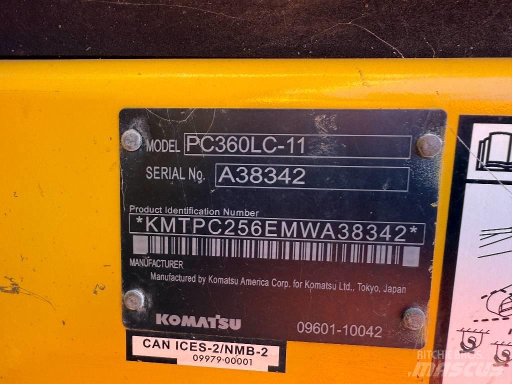 Komatsu PC360LC-11 Telakaivukoneet