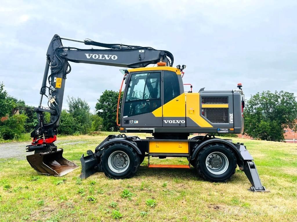 Volvo EW 160 E Pyöräkaivukoneet