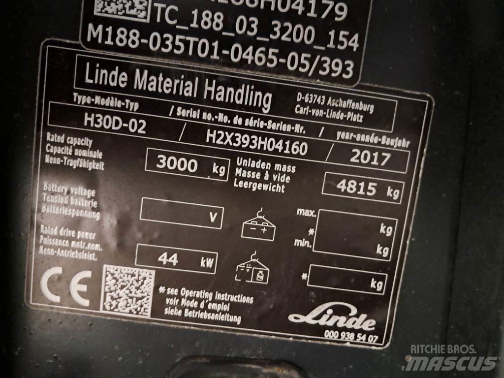 Linde H30D-02 Dieseltrukit