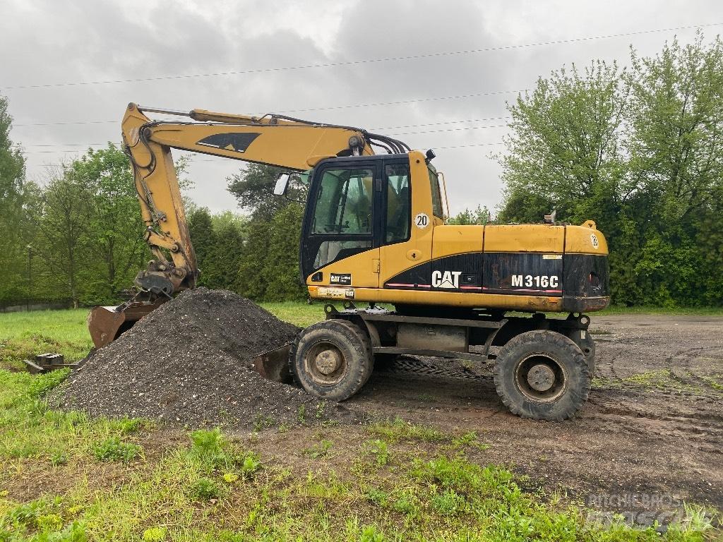 CAT M 316 C Pyöräkaivukoneet