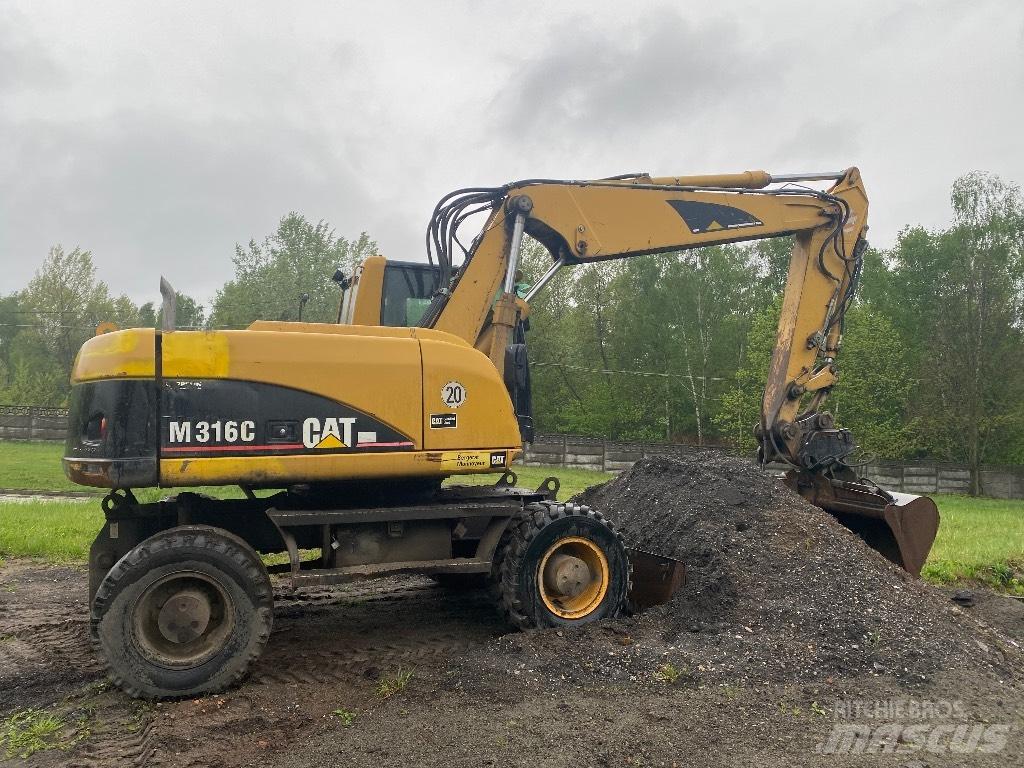 CAT M 316 C Pyöräkaivukoneet