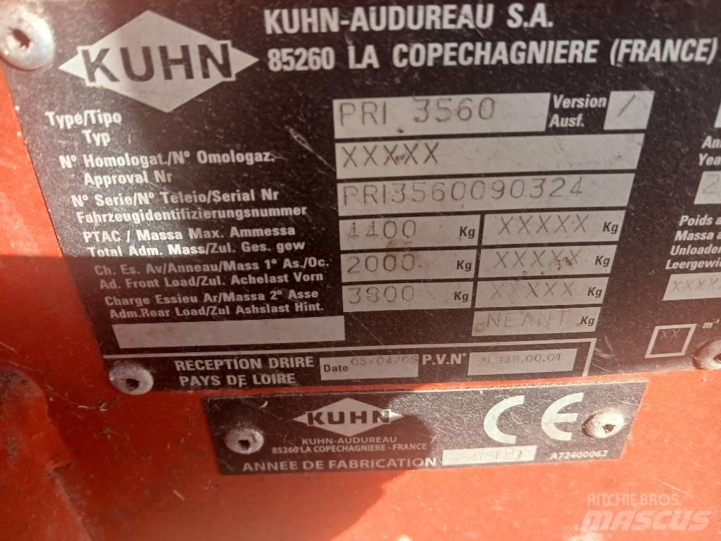 Kuhn Primor 3560 Bale shredders, cutters and unrollers