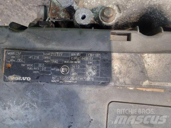 Volvo D5F 215EEV Moottorit
