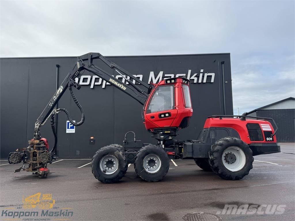 Komatsu 931 Harvesterit