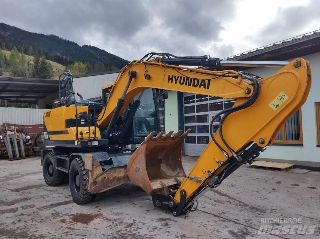 Hyundai HW140 Pyöräkaivukoneet