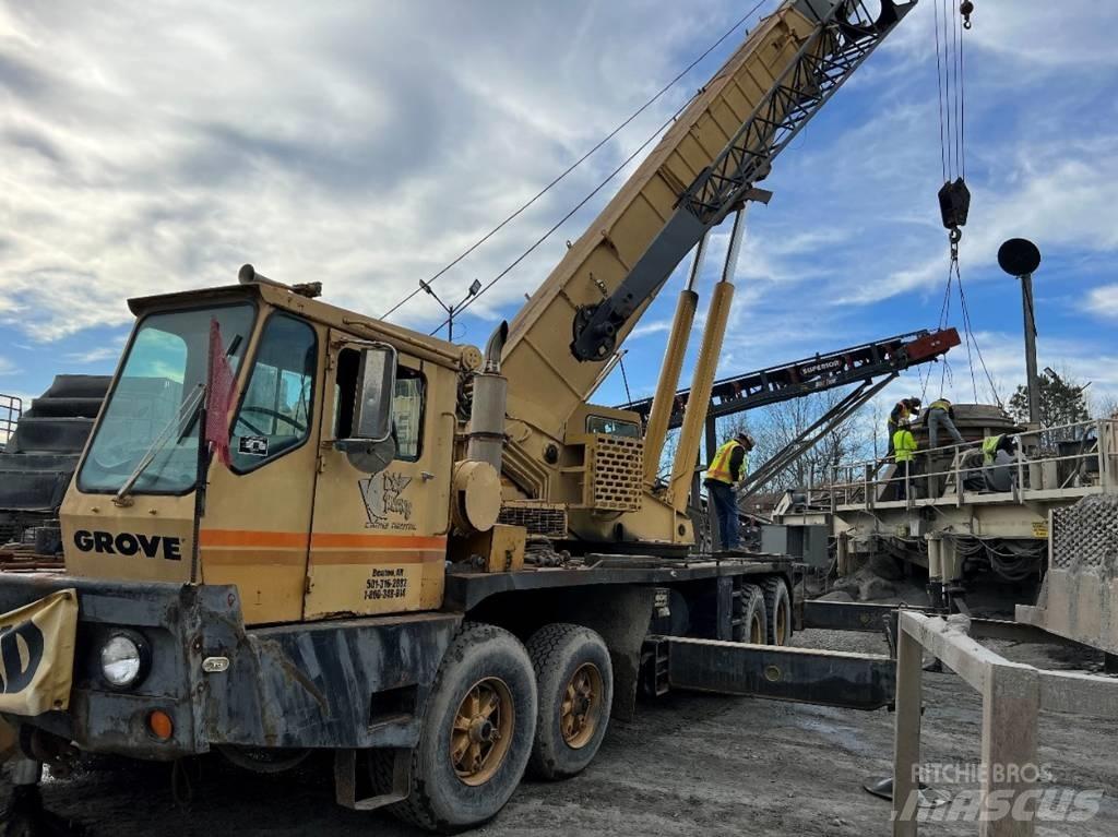 Grove TMS 865 Tela-alustaiset nosturit