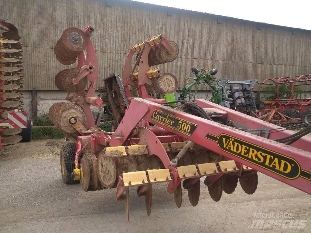 Väderstad Carrier500 Kiekkomultaimet ja lautasäkeet
