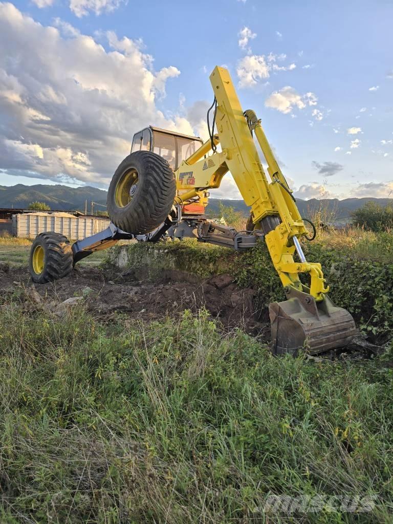 Menzi Muck A71 Pyöräkaivukoneet