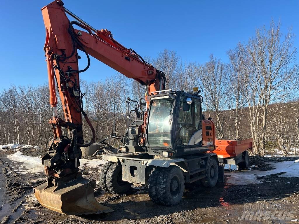Hitachi ZX145WT-6 Pyöräkaivukoneet