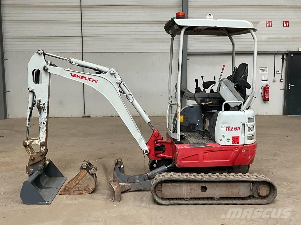 Takeuchi TB 215 R Minikaivukoneet < 7t