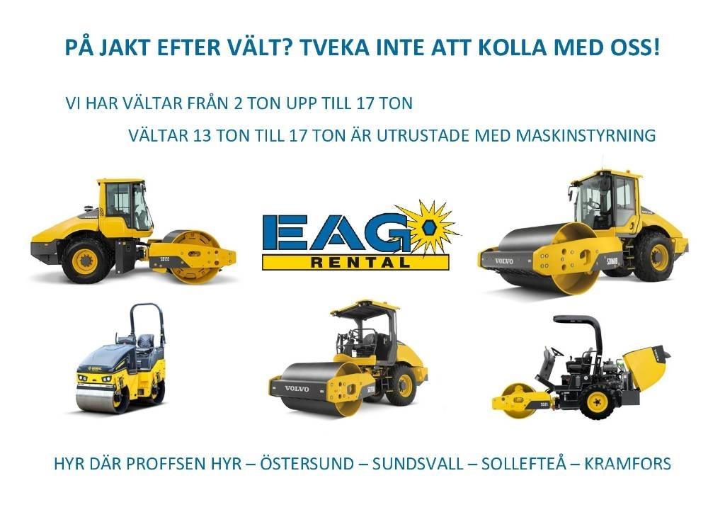 Volvo SD 135 (UTHYRES) Yksivalssijyrät
