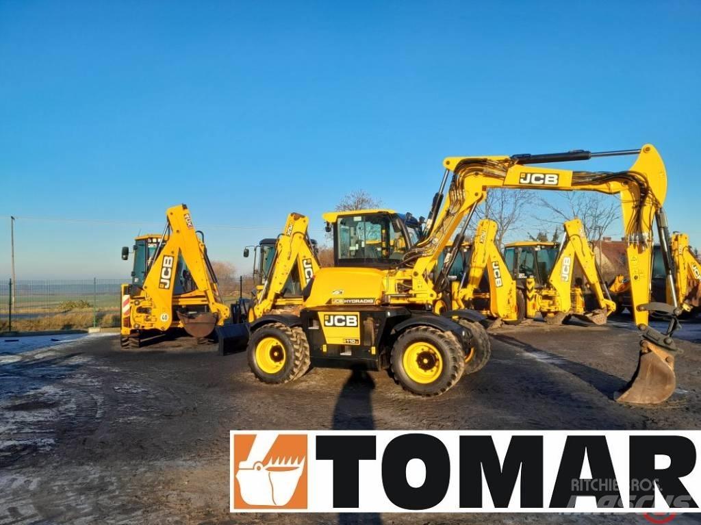 JCB 110 W Hydradig Pyöräkaivukoneet