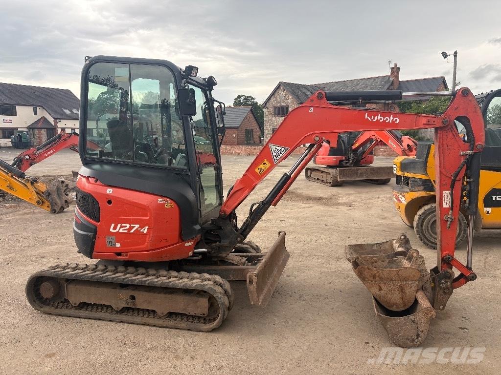 Kubota U 27-4 Minikaivukoneet < 7t