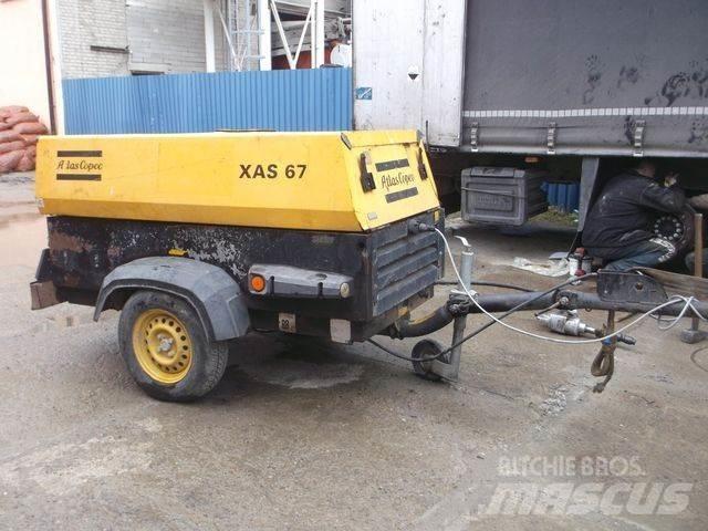 Atlas Copco XAS 67 Kompressorit