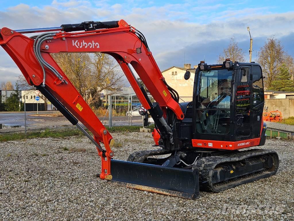 Kubota KX 080-4 Midikaivukoneet 7t - 12t