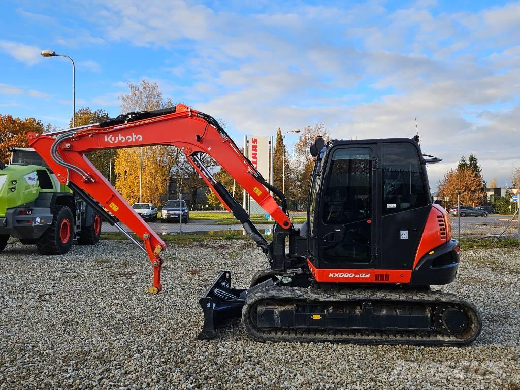 Kubota KX 080-4 Midikaivukoneet 7t - 12t