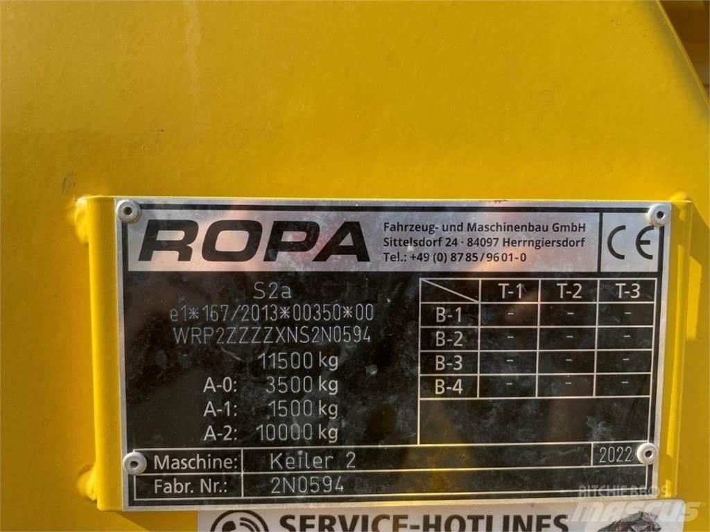 Ropa KEILER 2 Perunannostokoneet