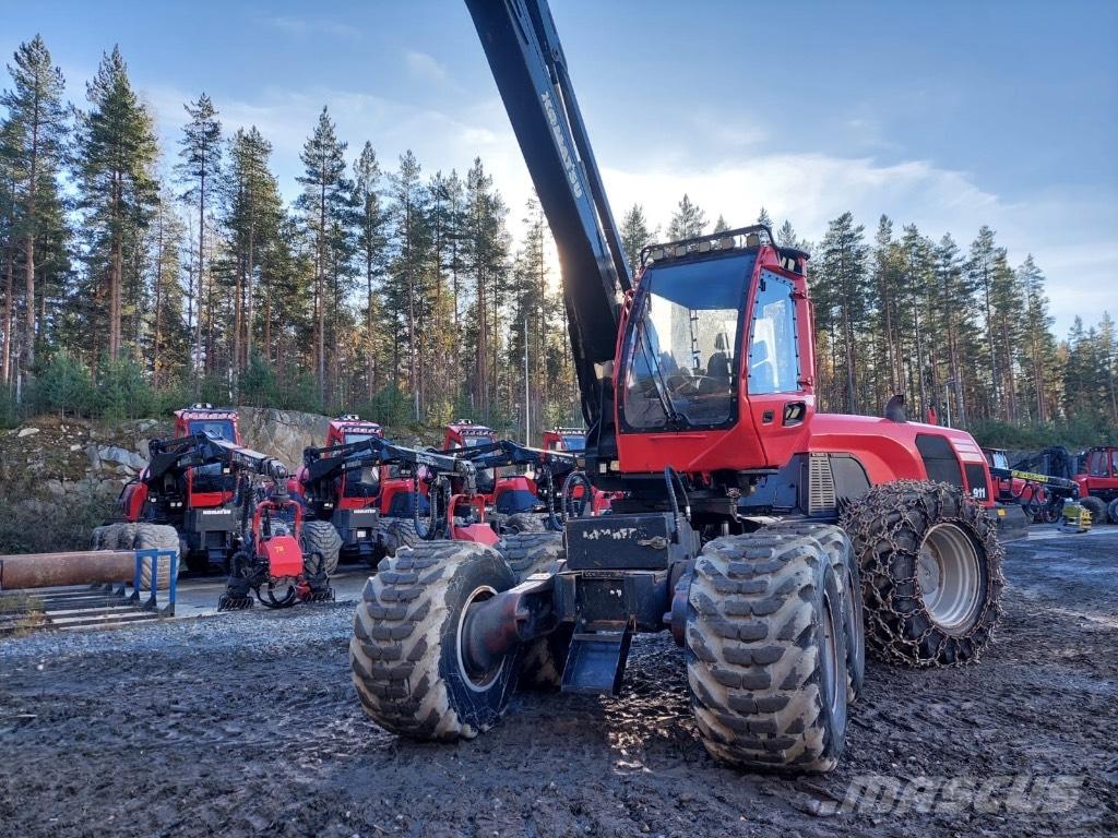 Komatsu 911 Harvesterit