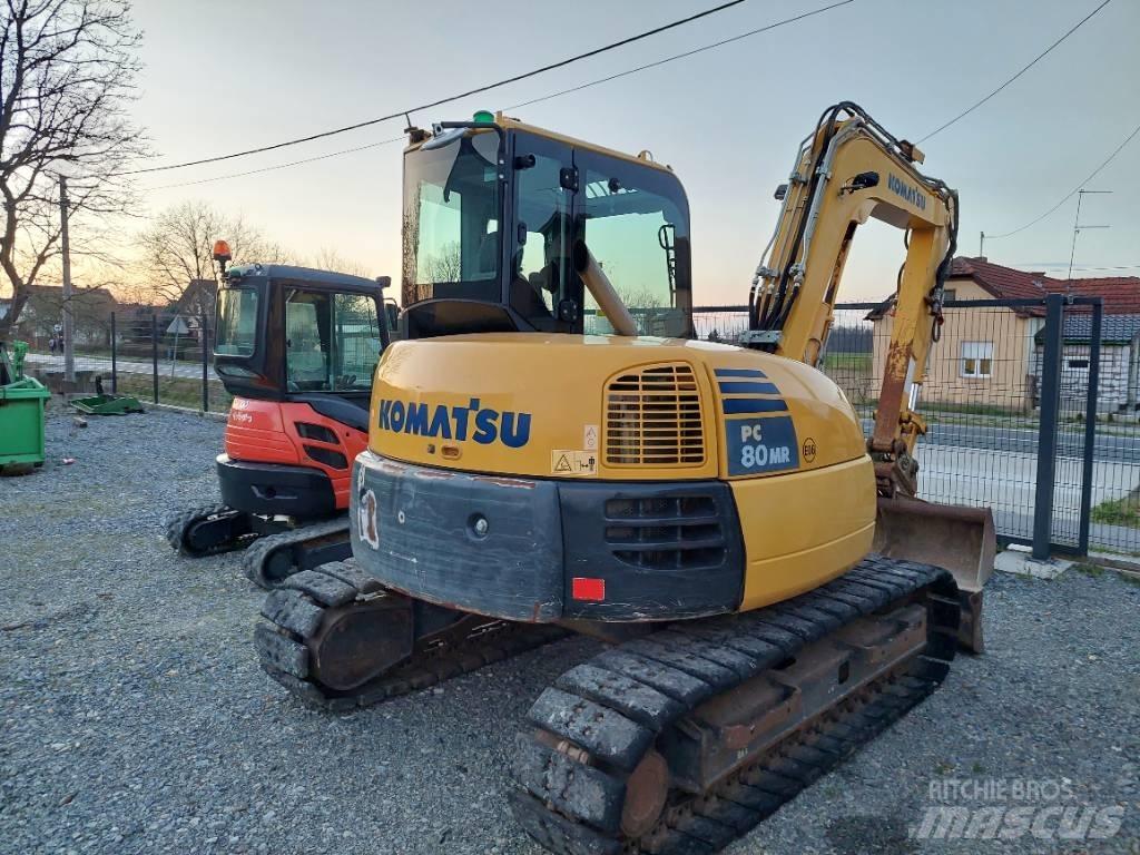 Komatsu PC 80 MR Midikaivukoneet 7t - 12t