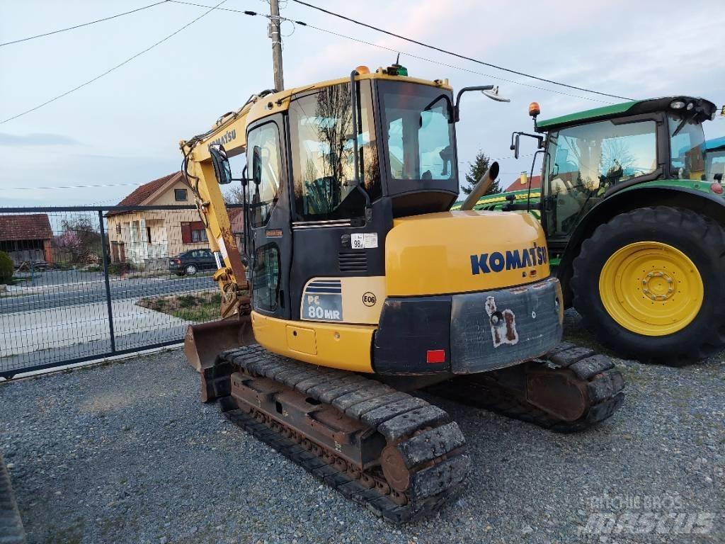 Komatsu PC 80 MR Midikaivukoneet 7t - 12t