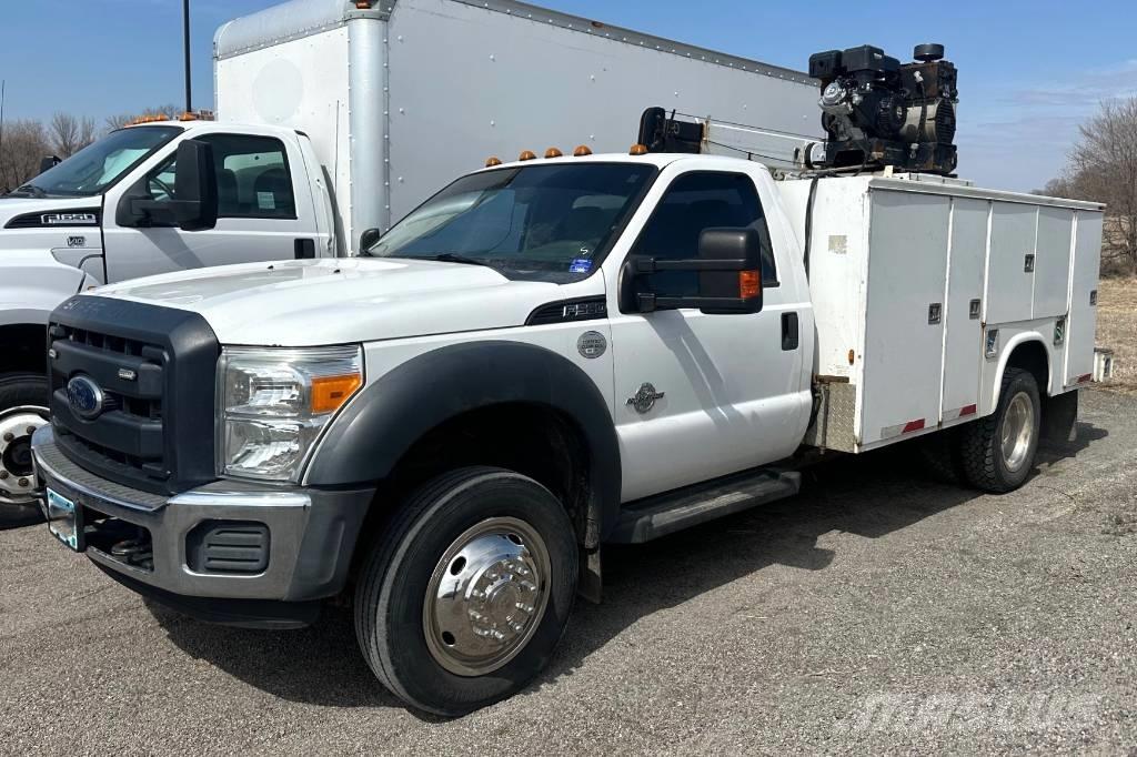 Ford F 550 XL SD Tela-alustaiset nosturit