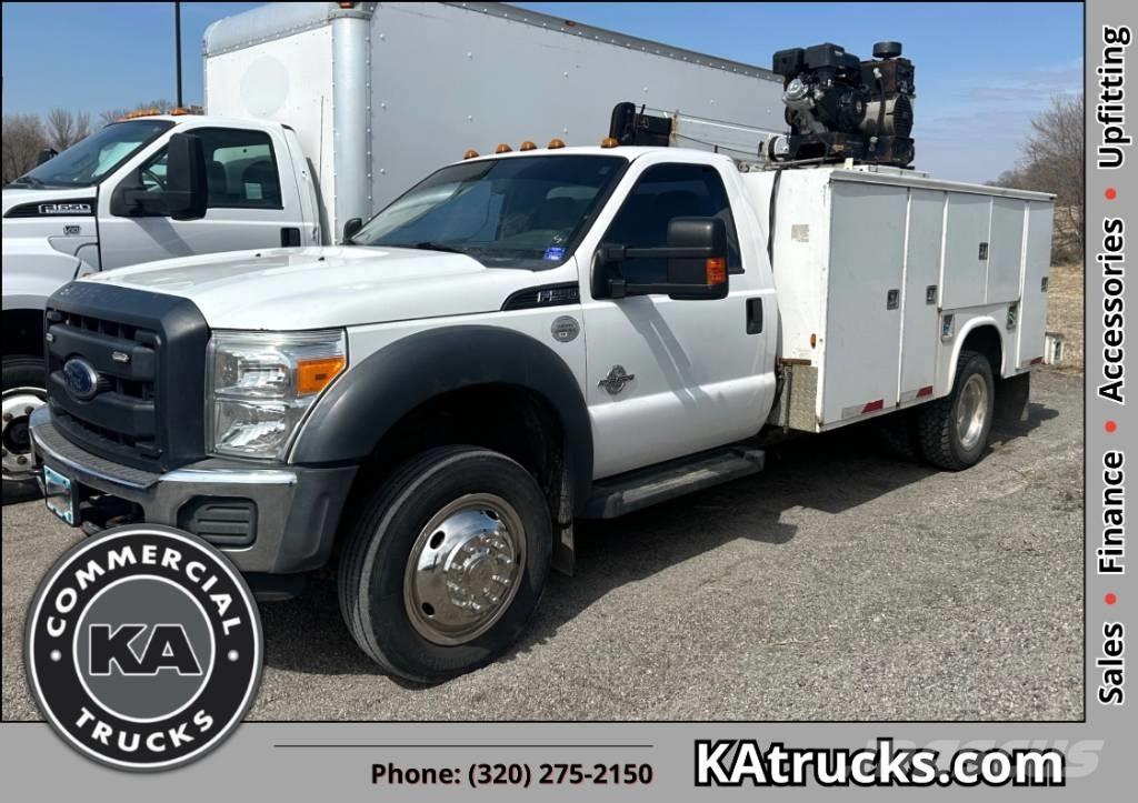 Ford F 550 XL SD Tela-alustaiset nosturit
