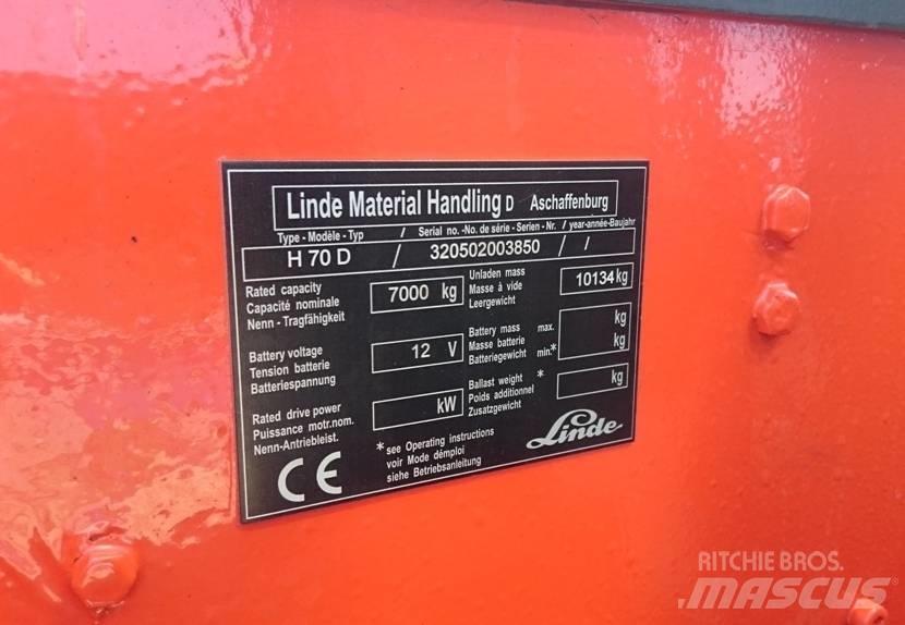 Linde H 70 D Dieseltrukit