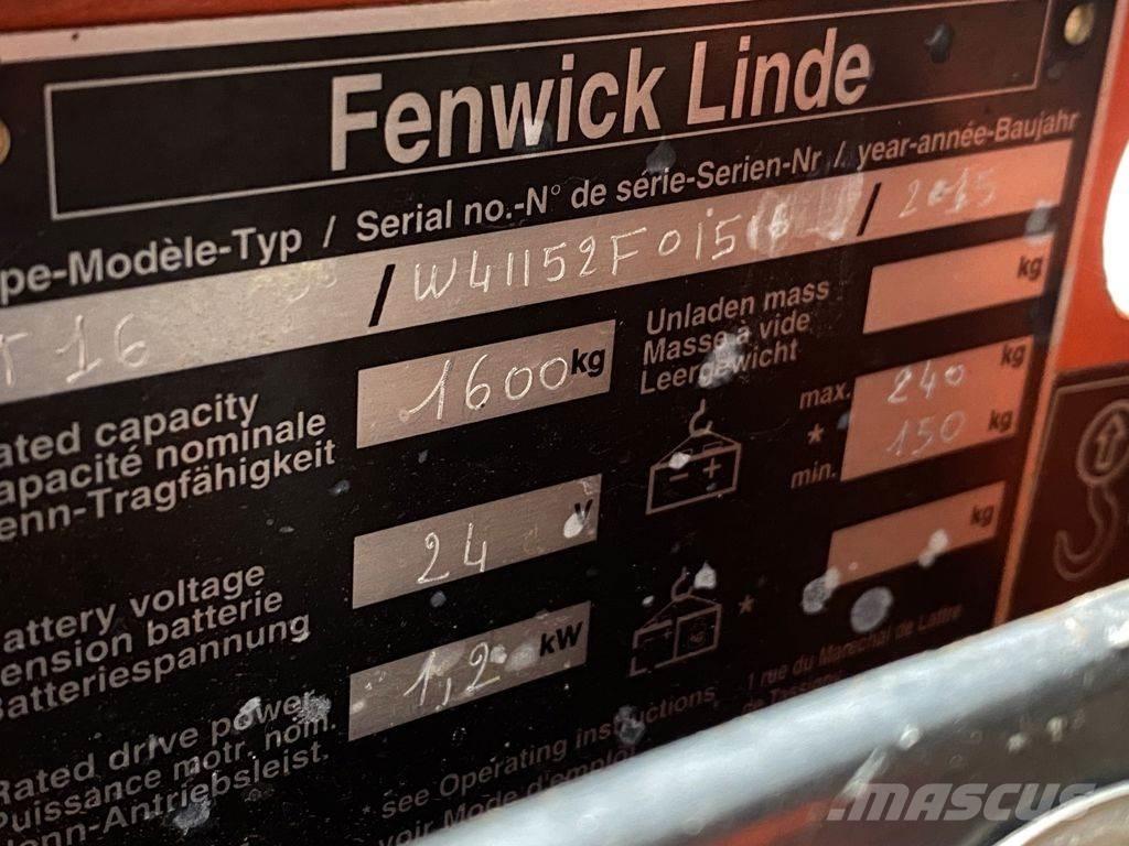 Linde T16 Lavansiirtotrukit