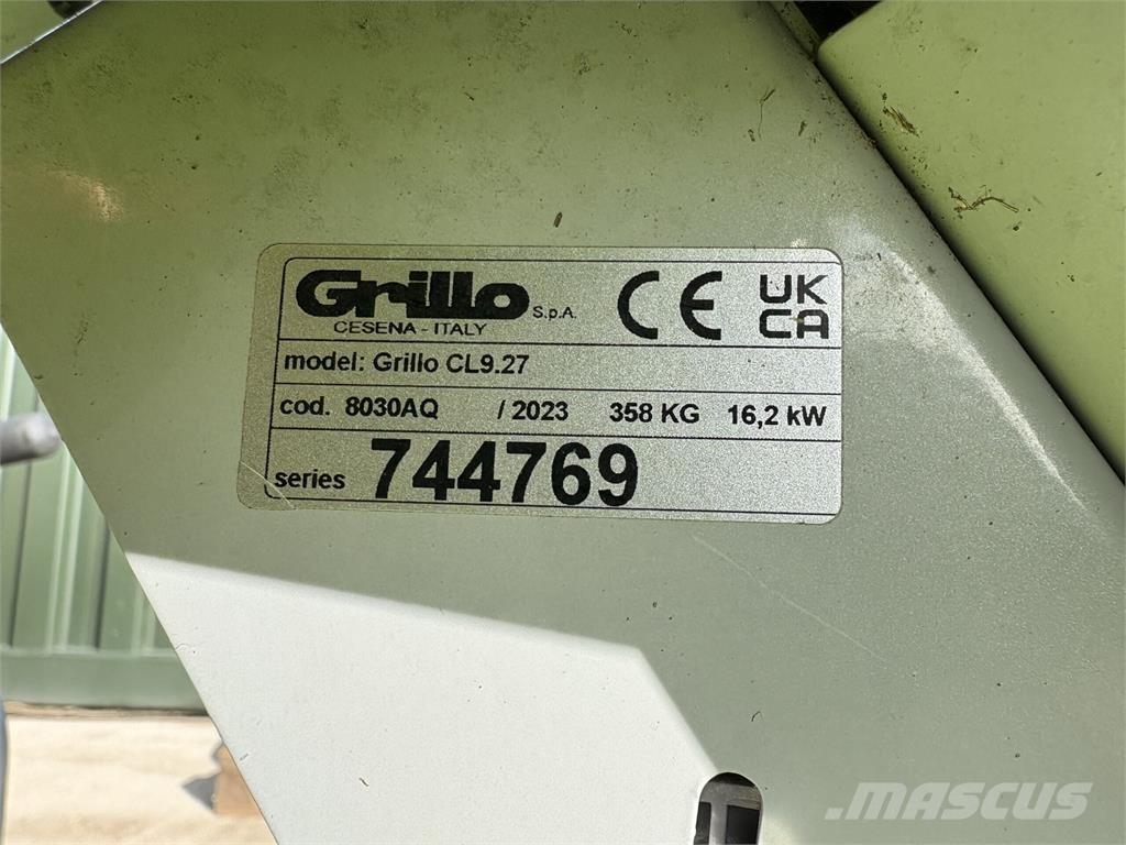 Grillo Climber 9.27 Päältäajettavat ruohonleikkurit