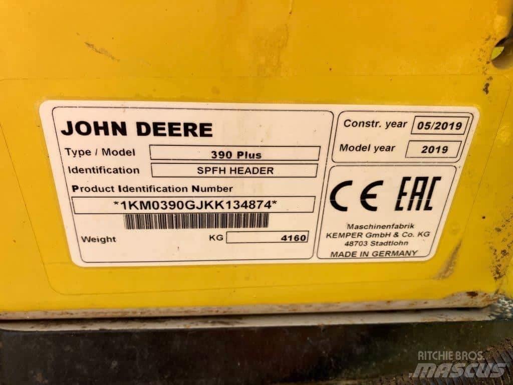 John Deere 390 Plus Ajosilppurit