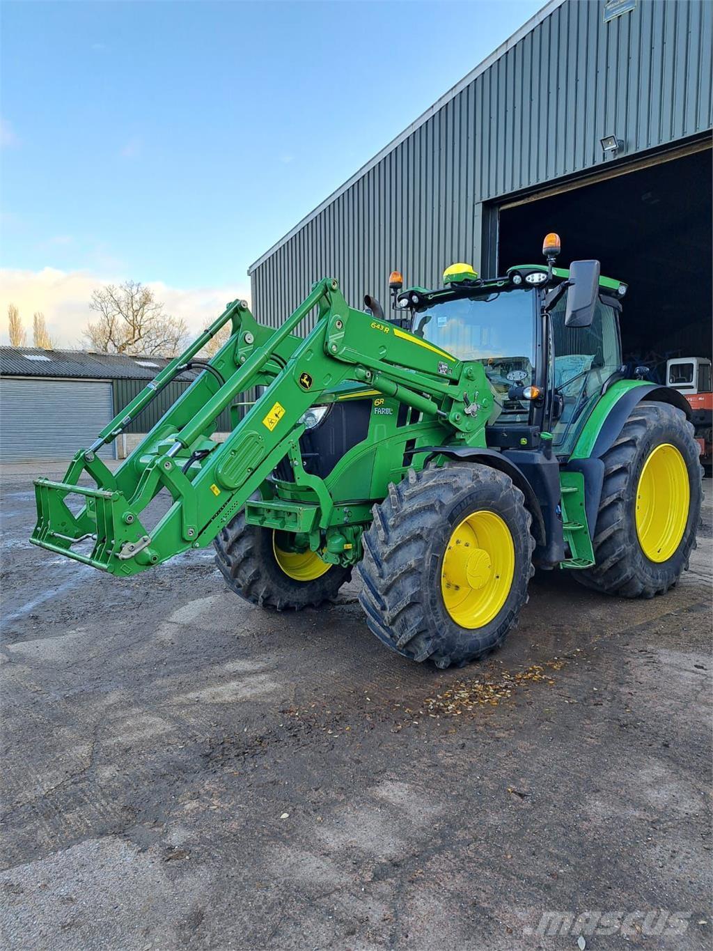 John Deere 6R 155 Traktorit