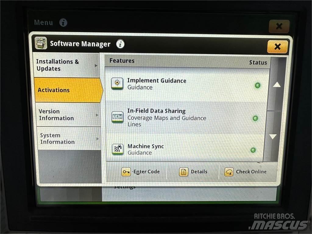 John Deere 8RX 410 Traktorit