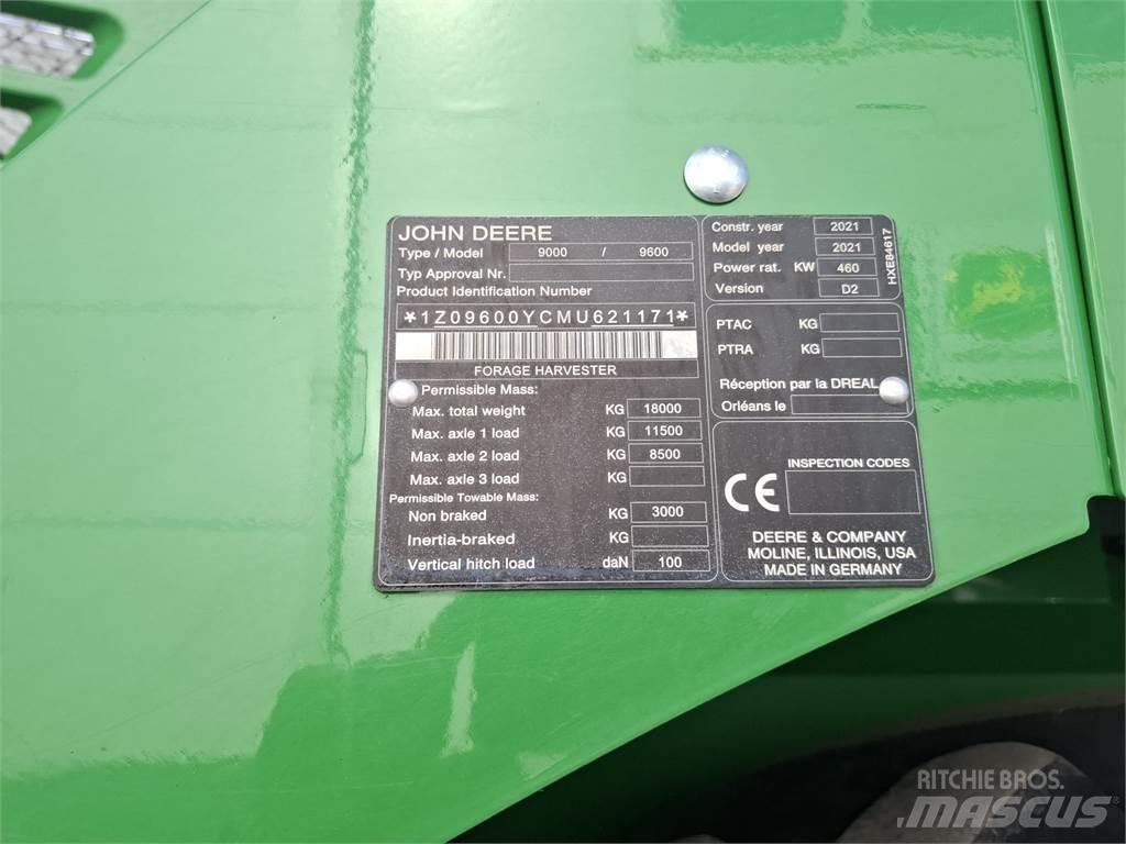 John Deere 9600 Ajosilppurit