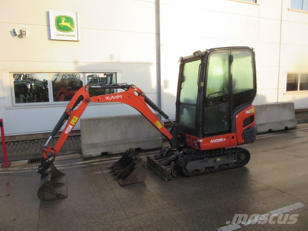 Kubota KX018-4 Telakaivukoneet