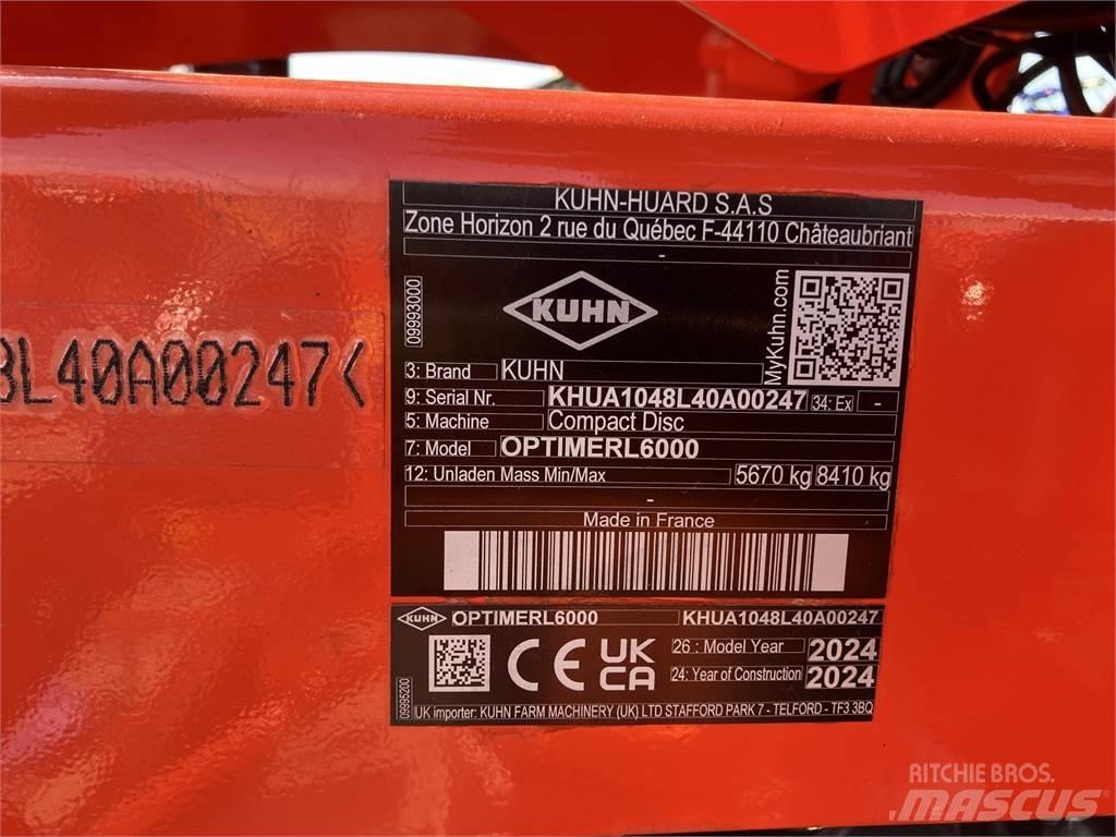 Kuhn L6000 Kultivaattorit