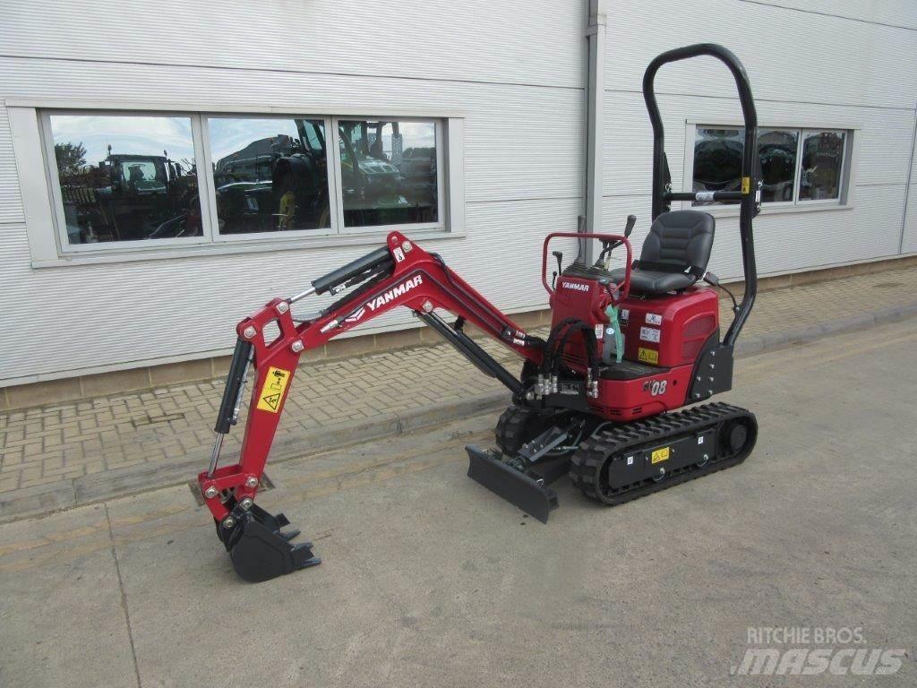 Yanmar SV08 Telakaivukoneet