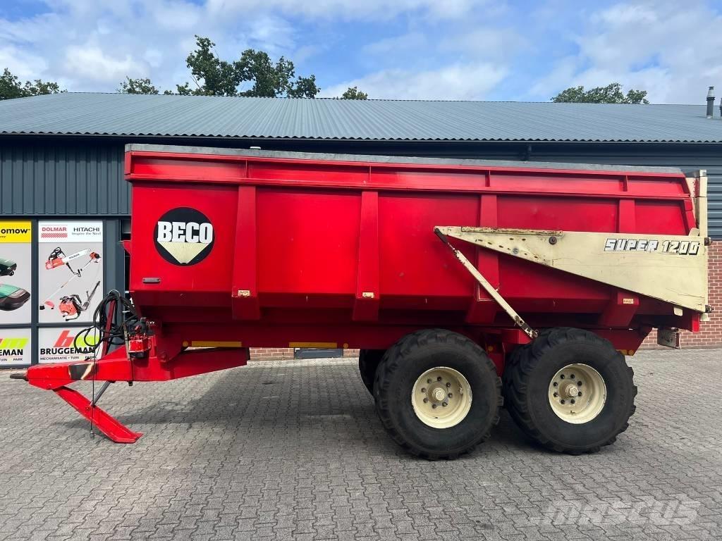 Beco Super 1200 Kippiperävaunut
