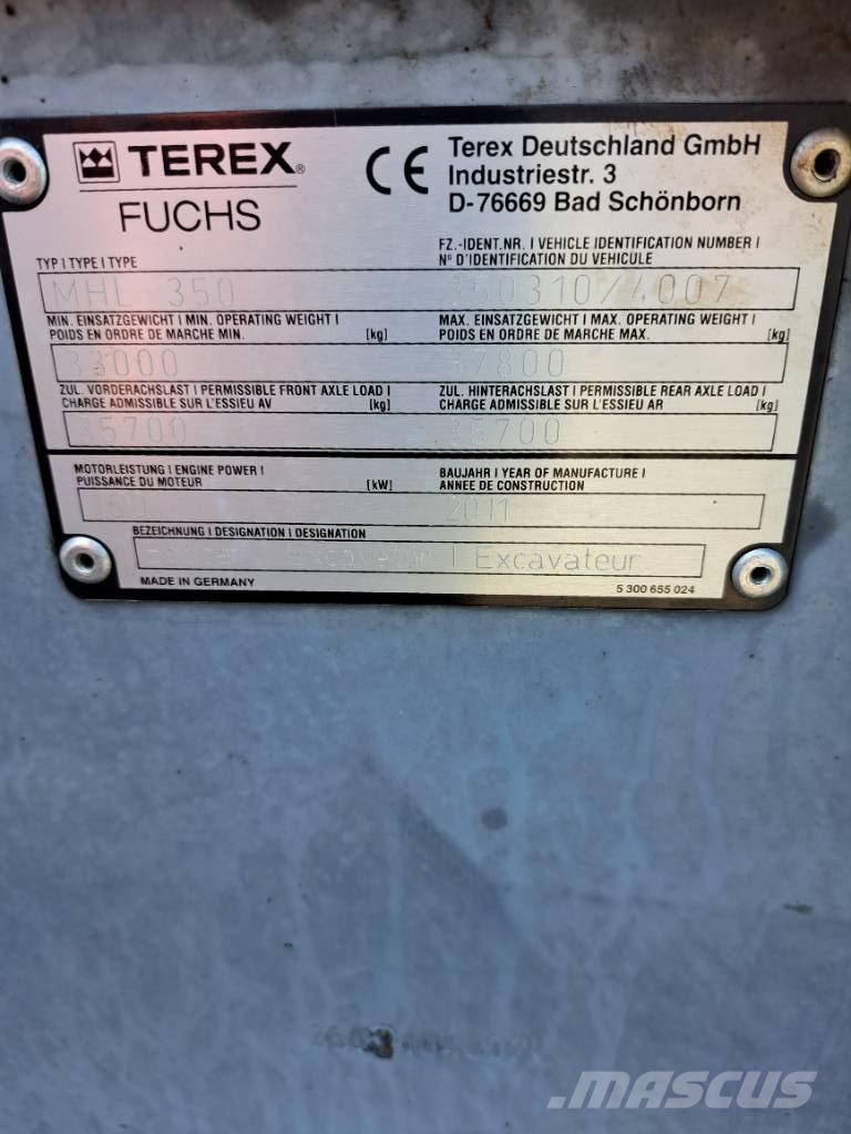 Fuchs MHL350E + Polyp Jätteenkäsittelijät