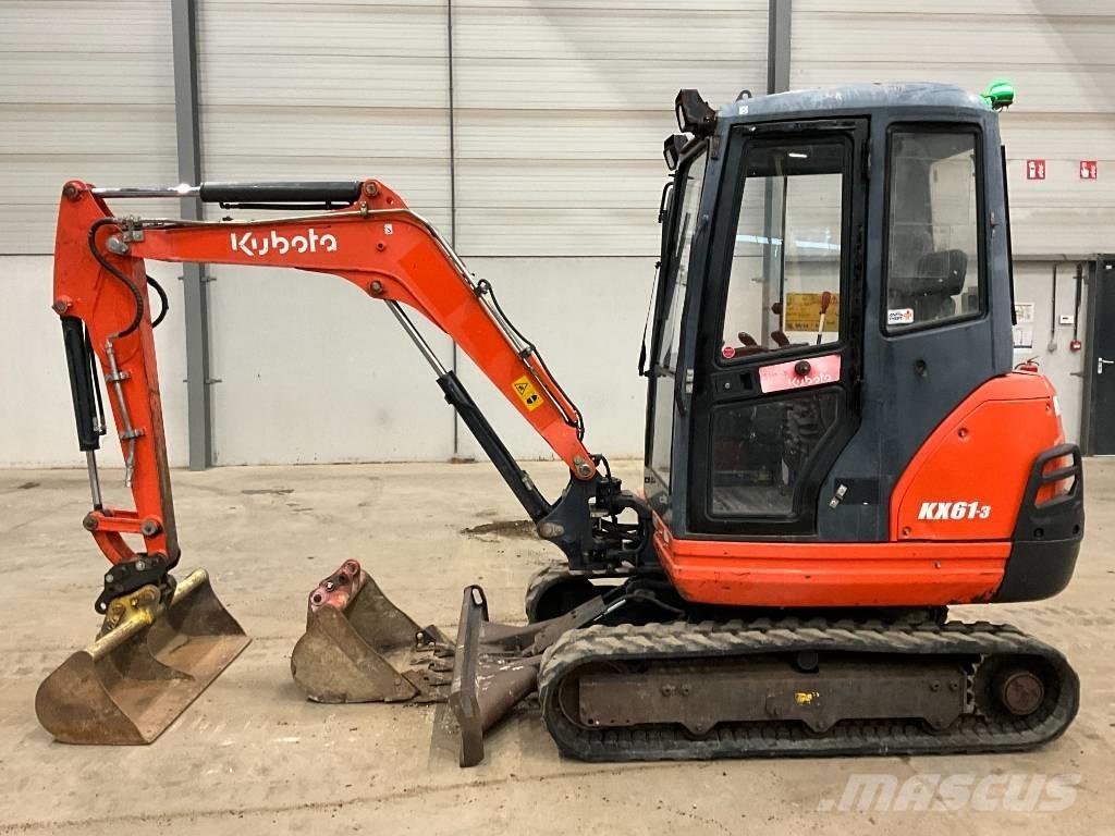 Kubota KX 61-3 Minikaivukoneet < 7t