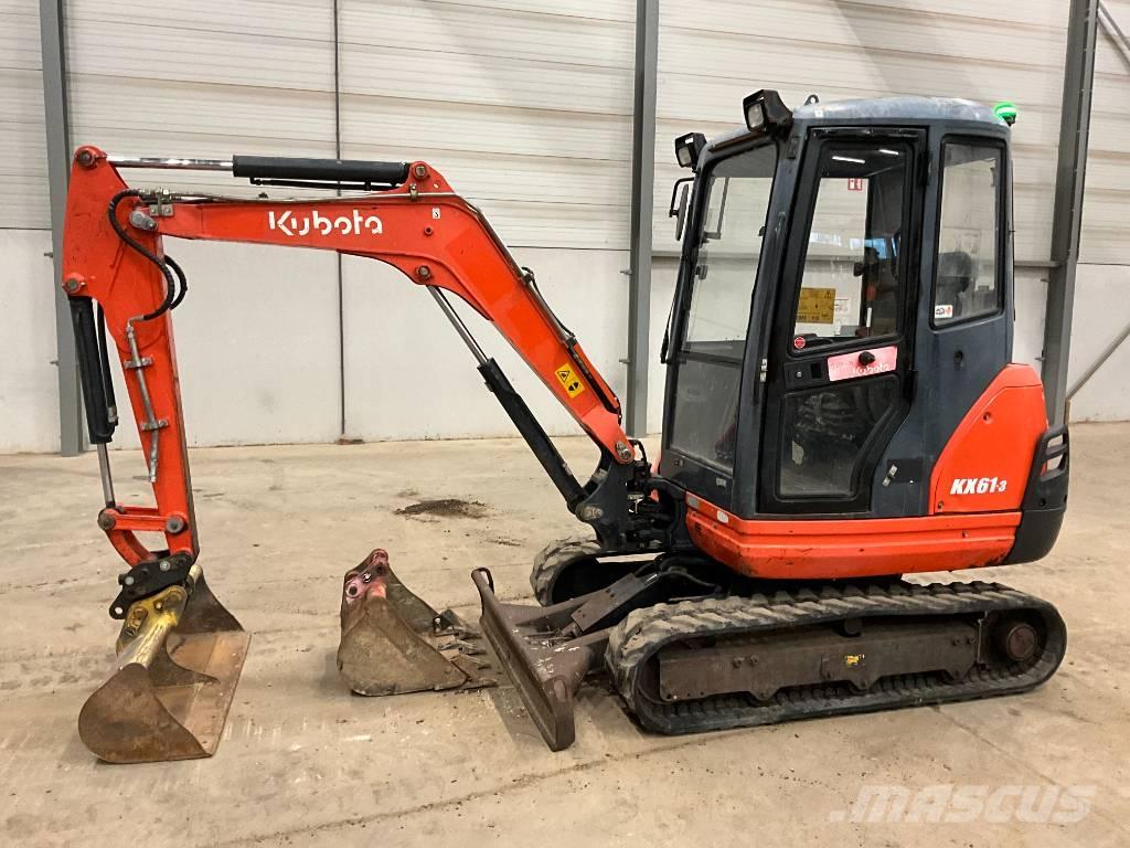 Kubota KX 61-3 Minikaivukoneet < 7t