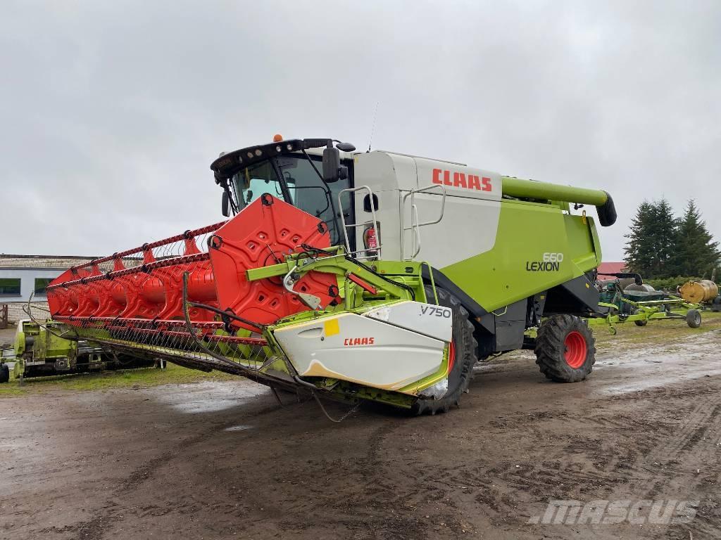 CLAAS Lexion 660 Leikkuupuimurit