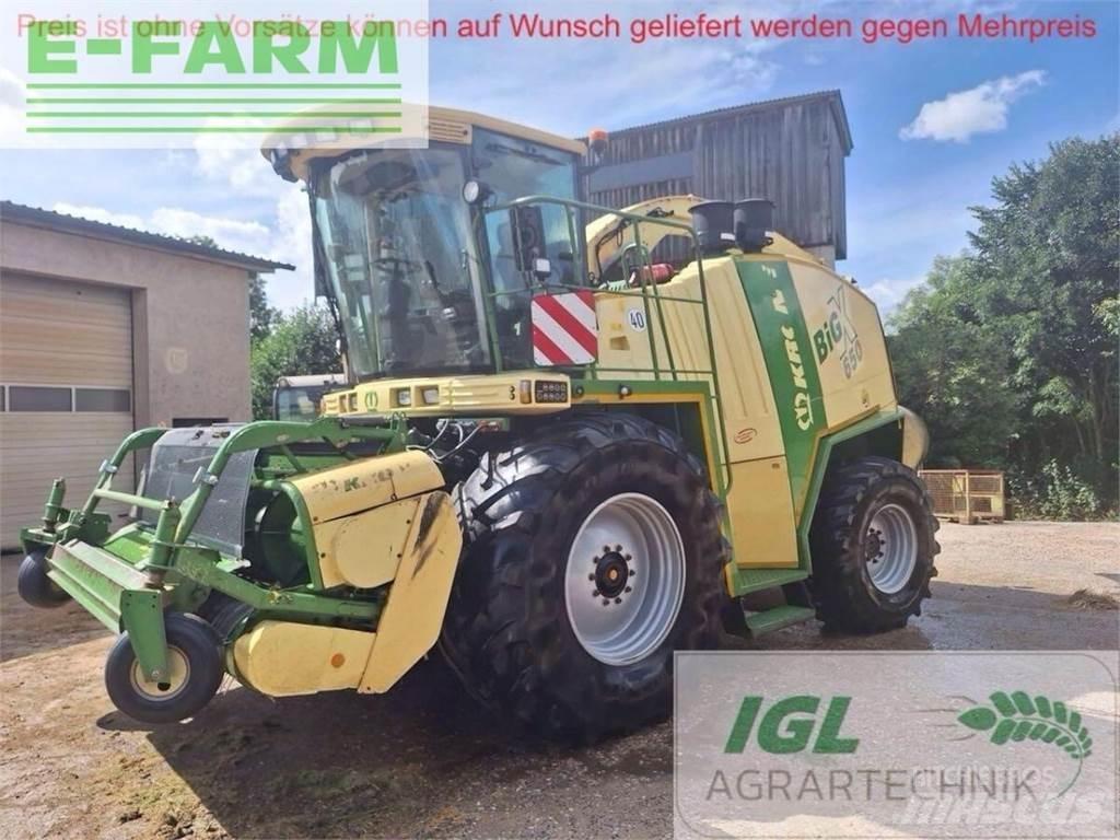 Krone big x 650 Ajosilppurit