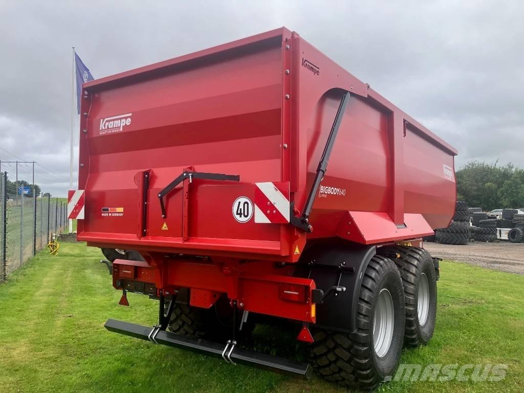 Krampe Big Body 640 Kippiperävaunut