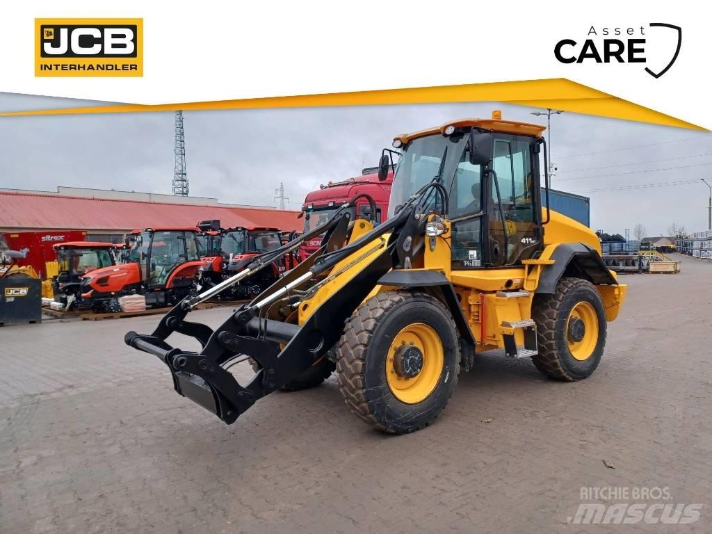 JCB 411 Pyöräkuormaajat