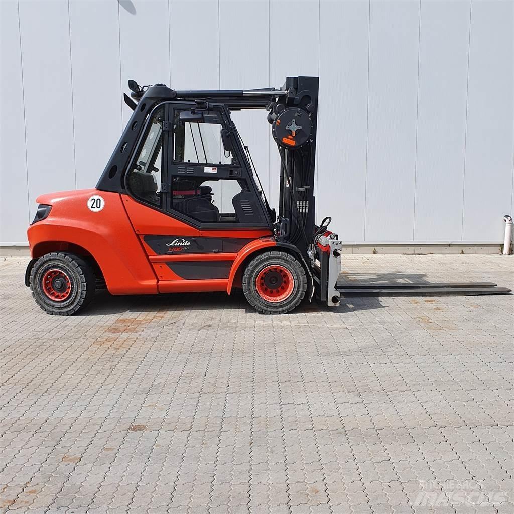 Linde H80D/900 Dieseltrukit