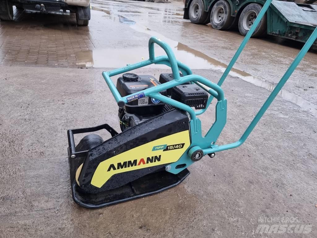 Ammann APF 15/40 Tärylevyt