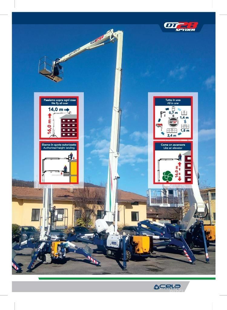 Cela CRAWLER DT 28 Muut henkilönosturit