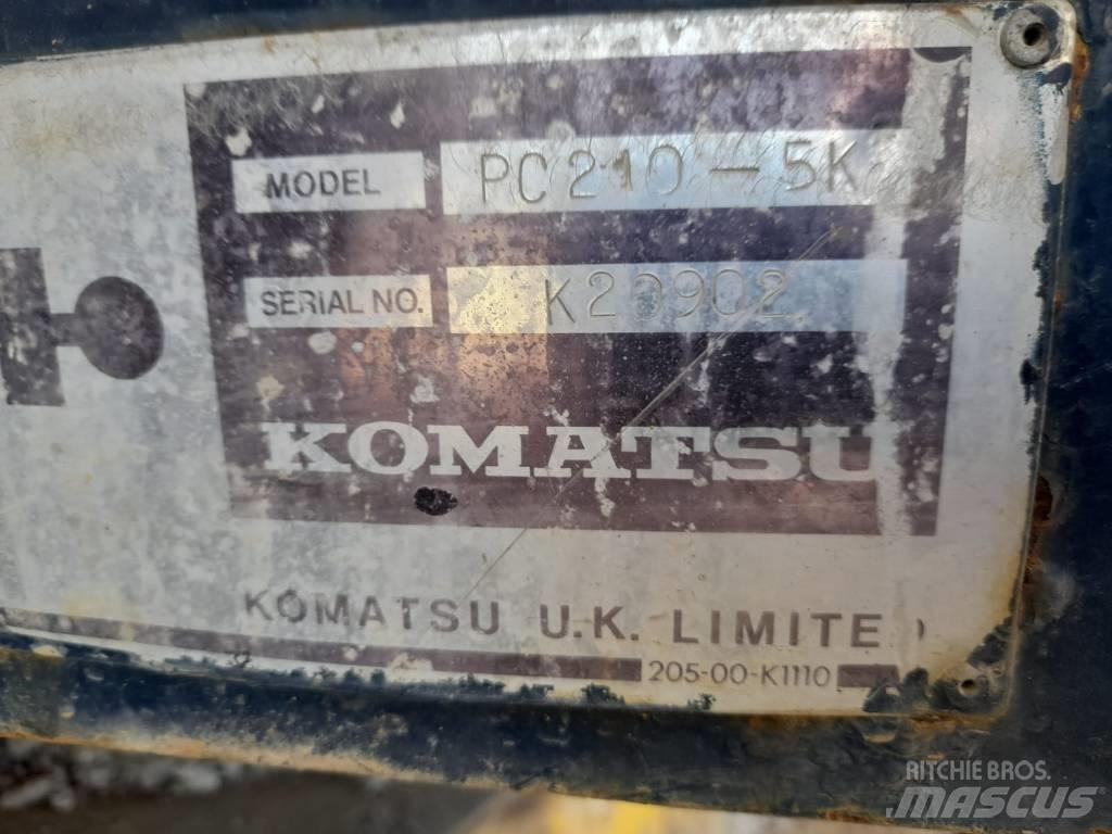 Komatsu PC 210-5 Telakaivukoneet