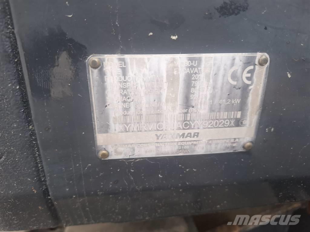Yanmar Vio 80 U Midikaivukoneet 7t - 12t